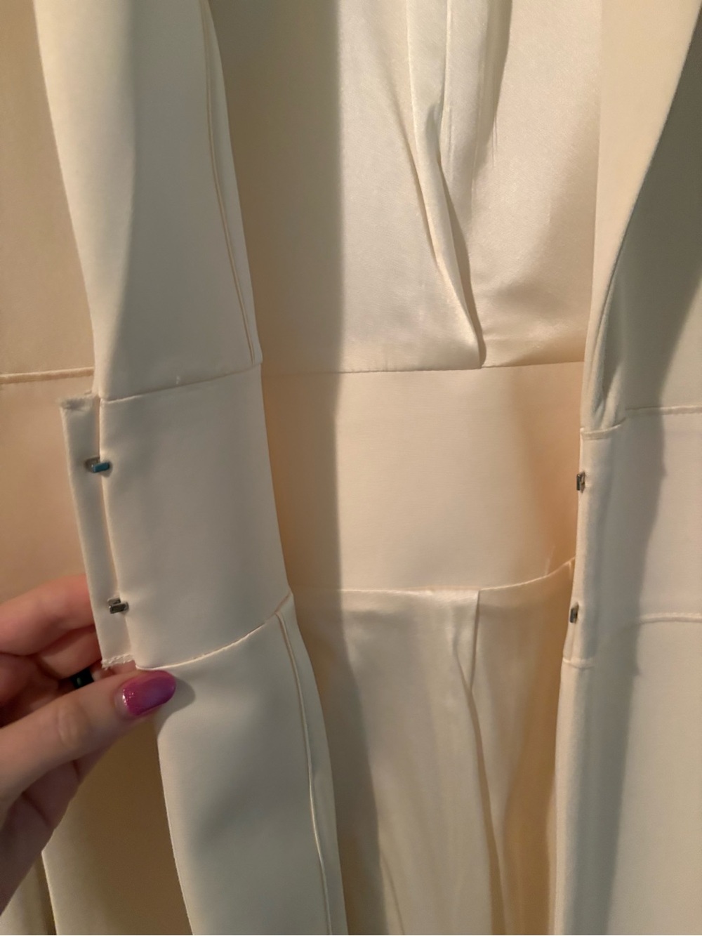 NWOT Amanda Wakeley Cream ‘Crombie’ Coat ASO Meghan Markle - Picture 7 of 15